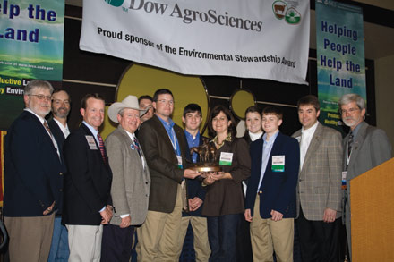 Yon Family Farms wins ESAP award